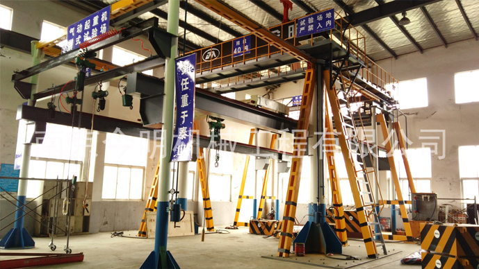本公司型式試驗(yàn)場(chǎng)及氣動(dòng)橋式起重機(jī)正式啟用啦！